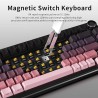 Ajazz AK820 MAX Ultra HE Rosado Tri Mode en Guatemala | All In-GT