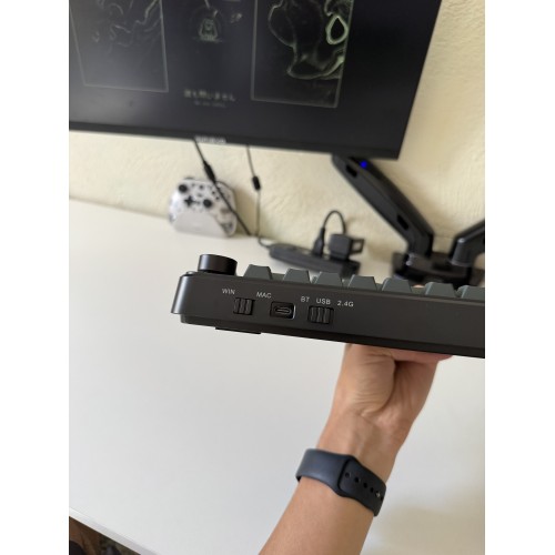 Ajazz AK820 Max Verde Tri Mode en Guatemala | All In-GT