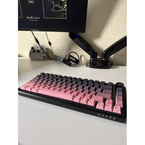 Ajazz AK820 Max Rosado Tri Mode en Guatemala | All In-GT