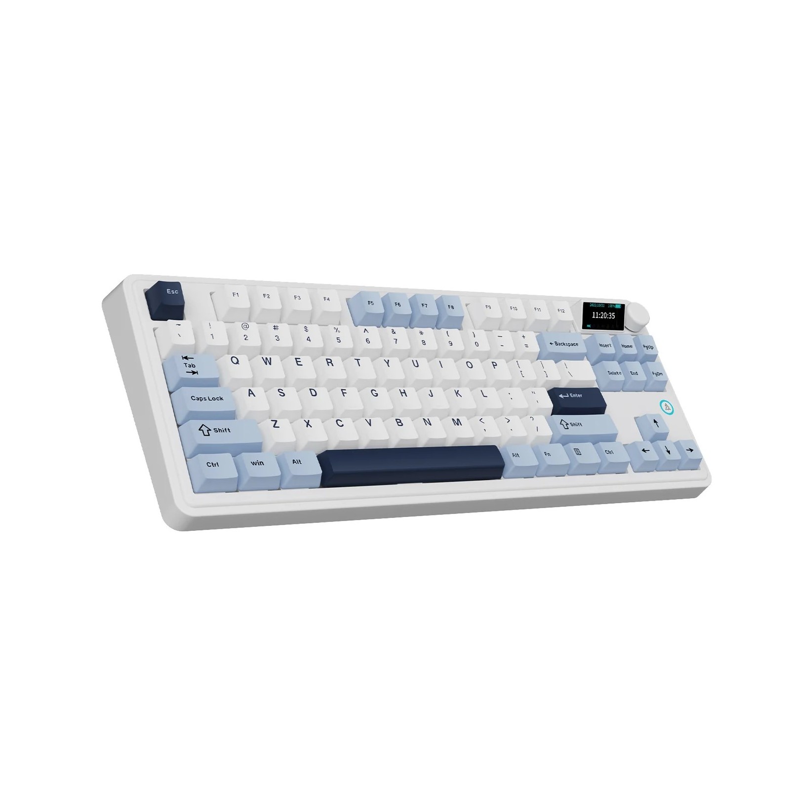 Ajazz AK870 TKL PLUS Azul y Blanco en Guatemala | All In-GT