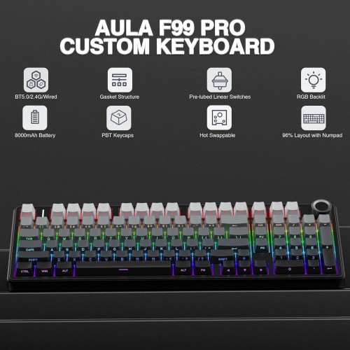 Aula F99 Pro (Degradado de negro)