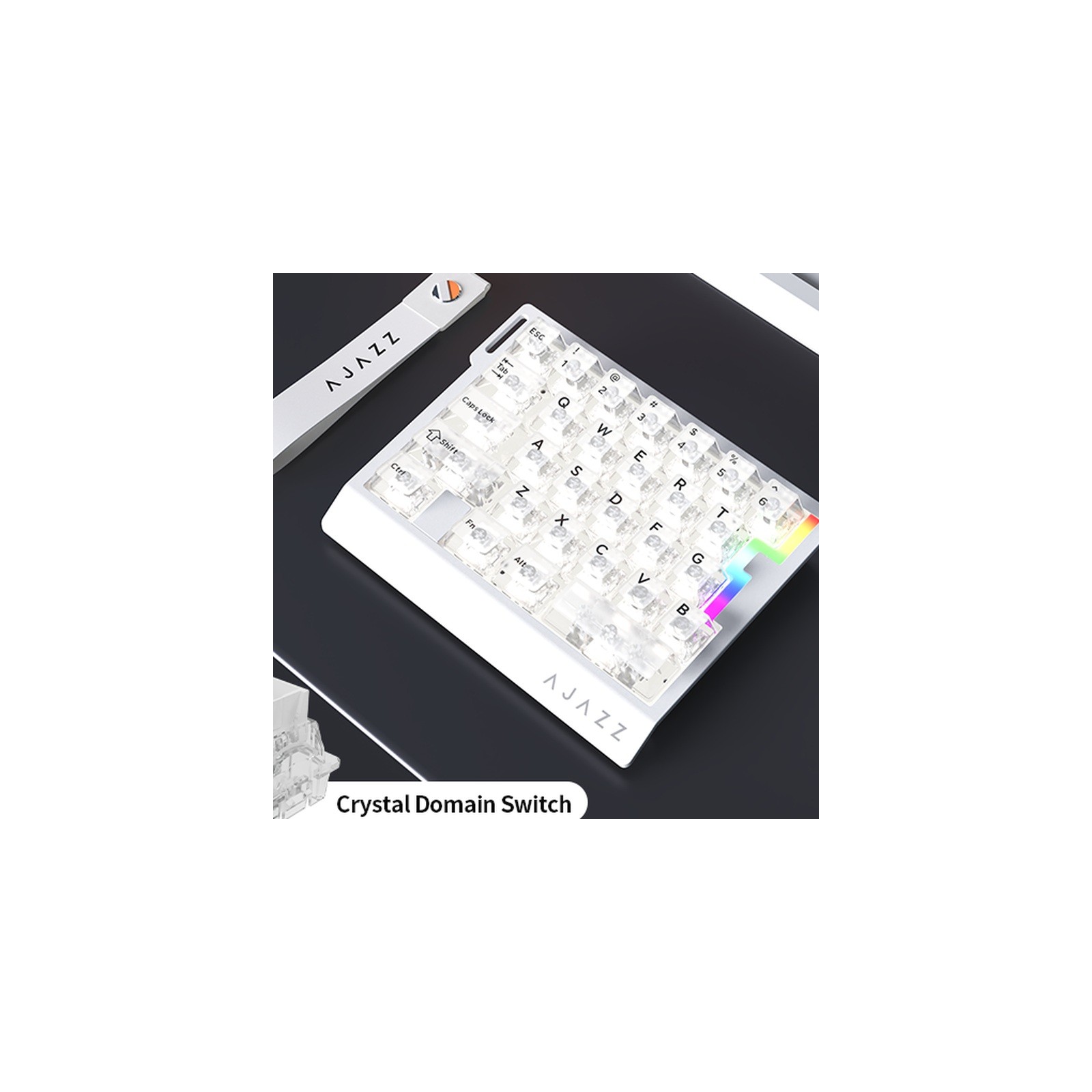 Ajazz AK029 Transparent White