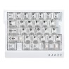 Ajazz AK029 Transparent White