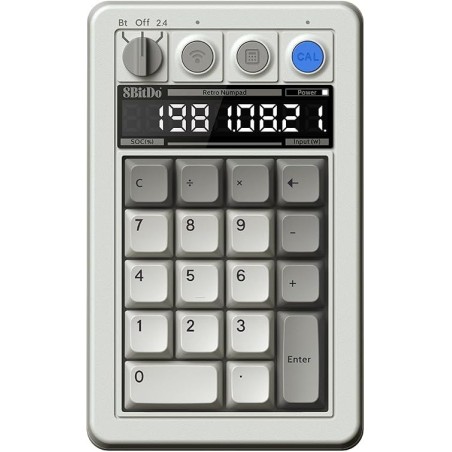 8Bitdo - Numpad mecánico retro de 18 teclas