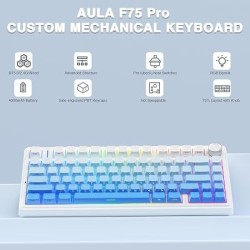 Aula F75 - Gradient Blue, LEOBOG Reaper Switch