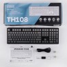 Epomaker TH108 - Black, Sea Salt Silent Switch