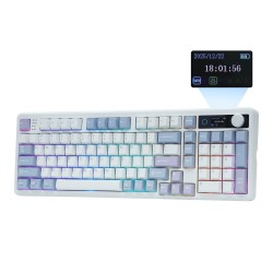 Epomaker TH99 Pro - Blue/White, Creamy Jade Switch