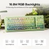 Kiiboom Phantom 98 Lite - Verde, Mossy Silent Switch