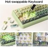 Kiiboom Phantom 98 Lite - Verde, Mossy Silent Switch