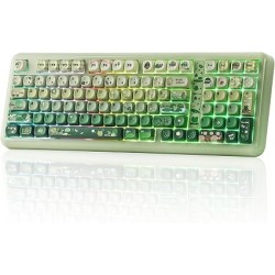 Kiiboom Phantom 98 Lite - Verde, Mossy Silent Switch