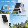 Laxihub Cámara Solar Exterior 2K 3MP | All In GT