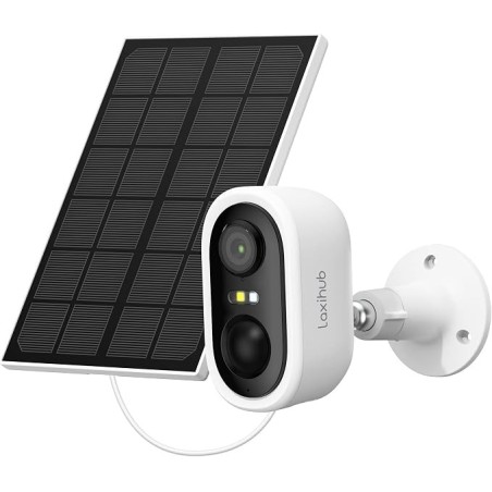 Laxihub Cámara Solar Exterior 2K 3MP | All In GT