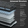 Aula F75 - Contorno de Negro, Star Vector Switch | All In GT