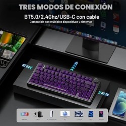Aula F75 - Contorno de Negro, Star Vector Switch | All In GT