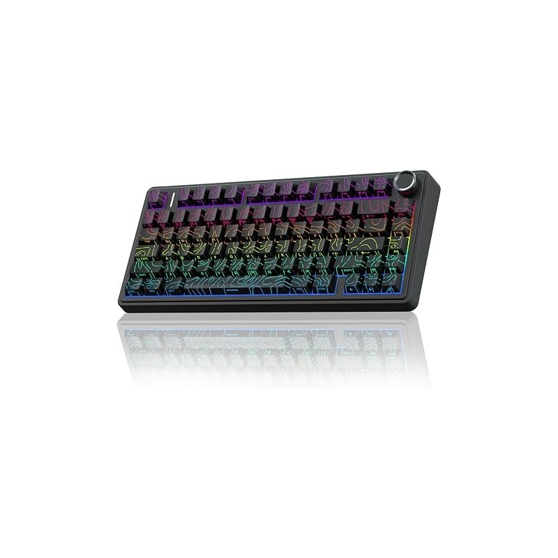 Aula F75 - Contorno de Negro, Star Vector Switch | All In GT