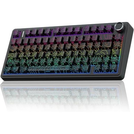 Aula F75 - Contorno de Negro, Star Vector Switch | All In GT