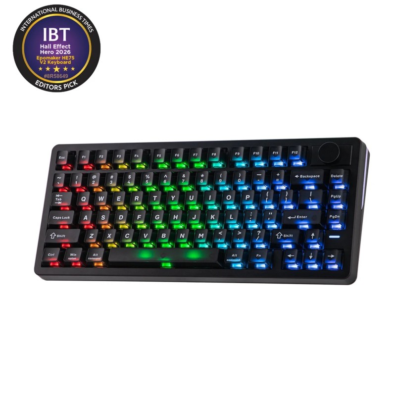 Epomaker HE75 V2 - Negro | All In GT