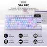 Epomaker G84 Pro Púrpura con keycaps de silicona | All In GT