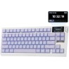 Epomaker G84 Pro Púrpura con keycaps de silicona | All In GT